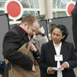 (Paul Connolly and Gloria Miller at AERA09)