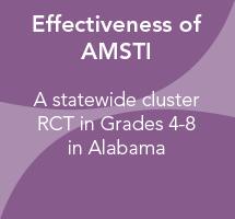 Evaluation of the Effectiveness of the Alabama Math, Science, and Technology Initiative (AMSTI)