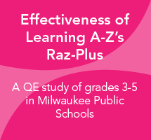Effectiveness of Learning A-Z’s Raz-Plus in Milwaukee Public Schools