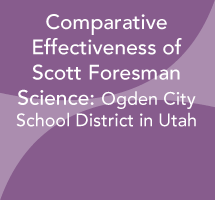 Comparative Effectiveness of Scott Foresman Science: Ogden City School District